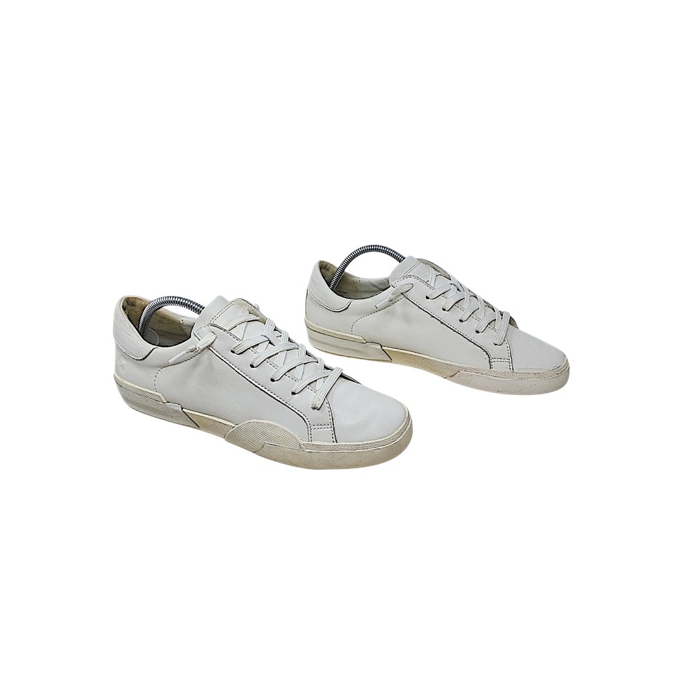 Dolce Vita Zina Sneakers 10 Womens Off White Leather Low Top Casual Shoes Preppy